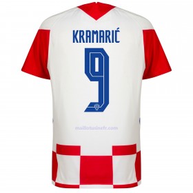 Maillot de Foot Croatie Andrej Kramaric 9 Domicile UEFA EURO 2020